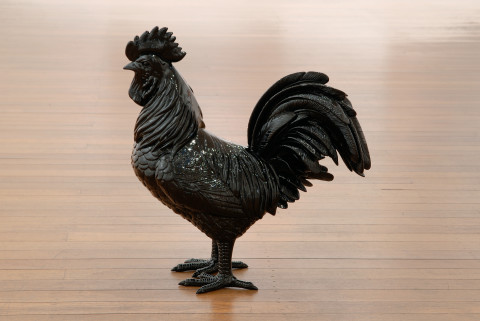 Michael Parekowhai Parliament of Fools, 2006; automotive paint on polyurethane; 58 x 22 x 50 cm; The artist acknowledges the co-operation and support of the NICAI Faculty, University of Auckland; enquire