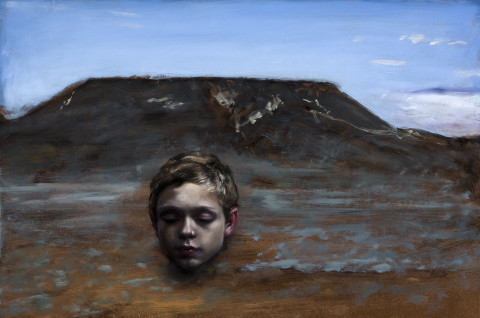 Louise Hearman Untitled #1337, 2011; Oil on masonite; 66.5 x 97 x 6 cm; enquire