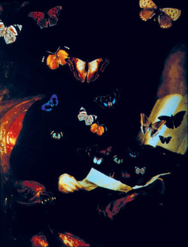 Anne Zahalka The Collector, 1994; Ilfachrome print; 96 x 73 cm; Edition of 5; enquire