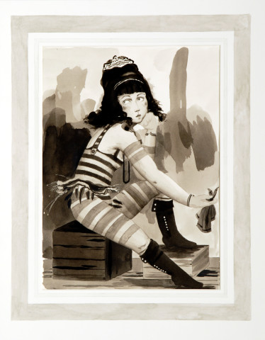 Linda Marrinon Untitled, 2005; watercolour on paper; 56 x 44.5cm (framed); enquire