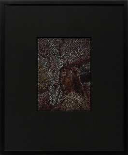 Daniel Boyd Jesus Christ!, 2010; paint, archival glue and digital print on paper; 34 x 25 cm; enquire