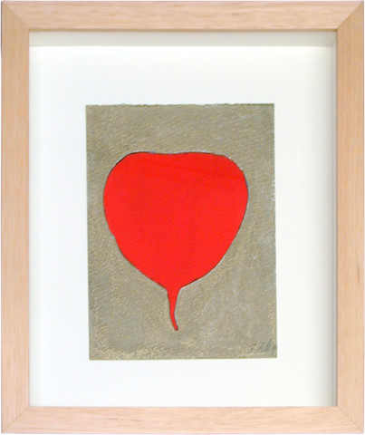 Fiona Foley Journey 9, 2001; mixed media; 17.5 x 13.5 cm; enquire
