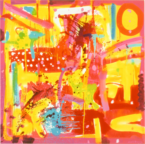 Angela Brennan Pro Tanto Pro Tempo, 2000; Oil on linen; 107 x 107 cm; enquire