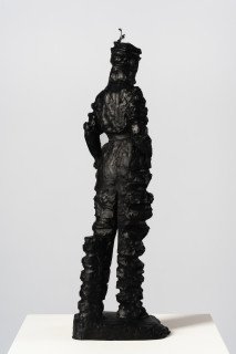 Linda Marrinon A sentimental bloke, 2025; bronze; 77 x 25 x 18 cm; enquire