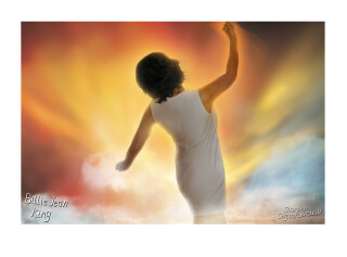 Tracey Moffatt Billie Jean King, 2005; archival pigment ink on acid-free rag paper; 43.2 x 58.4 cm; Edition of 21; enquire