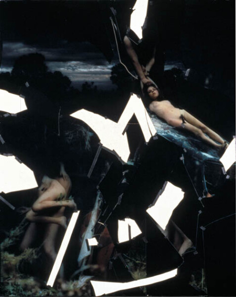 Bill Henson Untitled, 1994; type C photograph, adhesive tape, pins, glassine; 300 x 244.4 cm; enquire