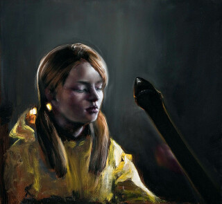 Louise Hearman Untitled #1294, 2009; oil on masonite; 61 x 66 cm; enquire