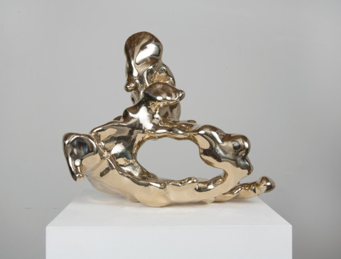 Lindy Lee Flame from the Dragon's Pearl: Open as the Sky, 2013; Bronze; 36 x 42 x 30 cm; Edition of 3 + AP 2; enquire