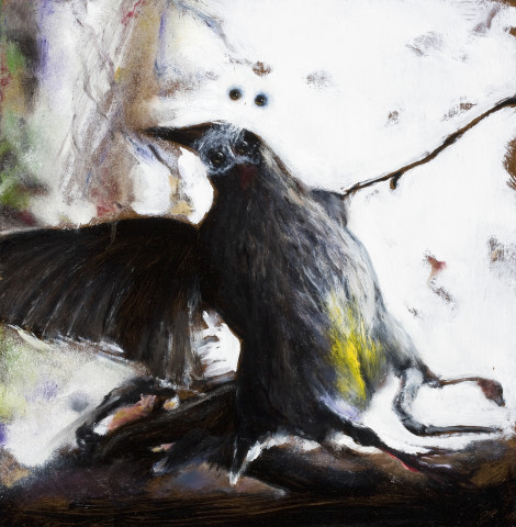 Louise Hearman Untitled #1341, 2011; Oil on masonite; 34 x 34 cm; enquire