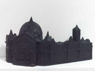 Linda Marrinon Flinders Street Station, 1998; from the series Sculpture For The Home; Terracotta tinted to resemble bronze; 21 x 44 x 15 cm; enquire