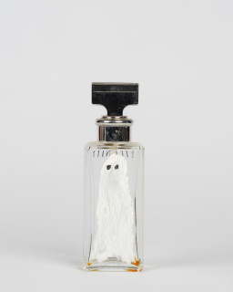 Jenny Watson Perfume, 2001; oil paint, perfume bottles; dimensions variable; enquire