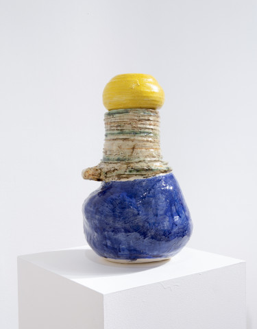 Angela Brennan Gaia, 2014; earthenware; 42 x 27 x 27 cm; enquire
