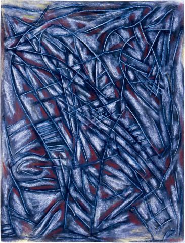 Marion Borgelt #XVI, 1985; from the series A Link Between the Two; pastel on paper; enquire