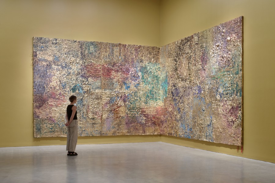 Kirtika Kain, The illusion of your history, 2023, installation view, 24th Biennale of Sydney: 'Ten Thousand Suns', Museum of Contemporary Art Australia, 2024.