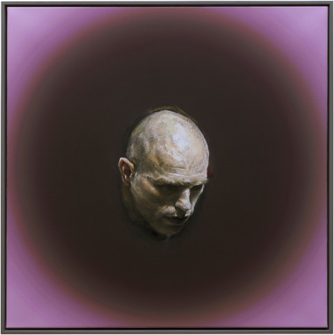 Louise Hearman Untitled #1502, 2017; oil and ink on canvas; 71 x 71 cm; enquire