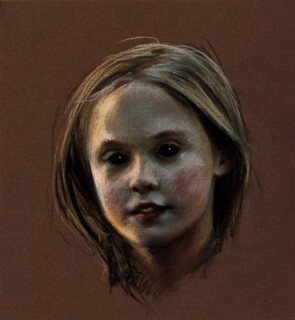 Louise Hearman Untitled #606, 1997; pastel on paper; 31 x 28 cm; enquire
