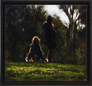 Louise Hearman Untitled #1563, 2025; oil on masonite; 41 x 45 cm; more info; enquire
