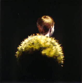 Louise Hearman Untitled # 892, 2002; oil on masonite; 61 x 61 cm; enquire