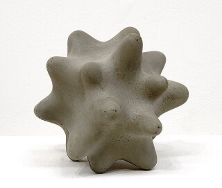 James Angus Pareidolic Spheroid, 2007; concrete; 12 cm diameter; Edition of 20 + AP 2; enquire