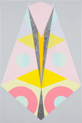 Mikala Dwyer Moth, 2022; acrylic on canvas; 152 x 101 cm; enquire