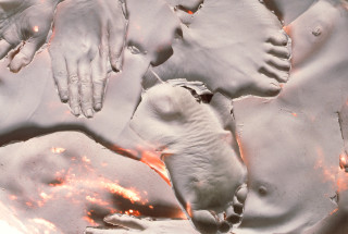 Julie Rrap Rubber Body, 1999; cibachrome photograph; 160 x 130 cm; Edition of 9; enquire