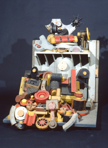 Robert Klippel No. 801, 1989; wood assemblage; 131 x 107 x 119 cm; enquire