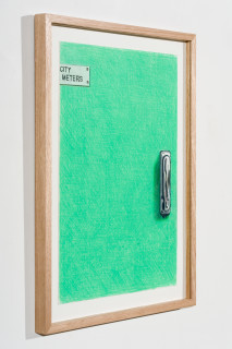 Callum Morton Door #8, 2025; pencil and gouache on paper; 42 x 30 cm; enquire