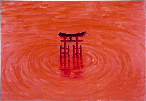 Jan Murray Reflection, 1986; oil on linen; 137 x 197 cm; enquire