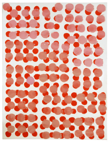 Angela Brennan Untitled (Red & White), 2007; oil on linen; 175 x 136 cm; enquire