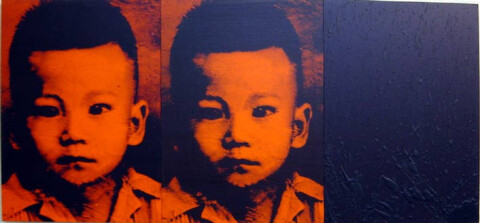 Lindy Lee Wah, 2003; Inkjet print, acrylic on board; 41 x 86 cm; 3 panels; enquire