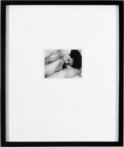Robert Mapplethorpe Charles & Jim, 1974; Polaroid; 10.5 x 13 cm; enquire
