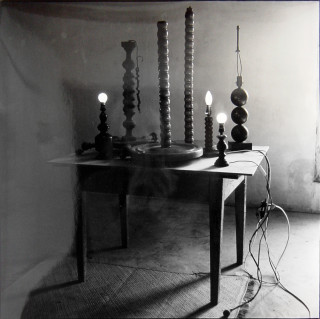 Bill Culbert Table Lamp 5, France, 1996; silver gelatin prints; 40.5 x 40.5 cm; Edition of 25; enquire