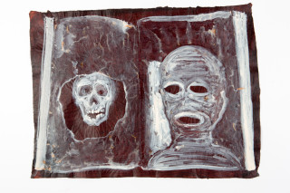 Fiona Hall By The Book, 2015; Cat no. 29; khadi paper; 57 x 76 cm; enquire