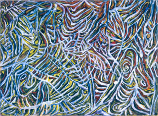 Marion Borgelt Symphonic Poem: Transposition #I, 1987; oil on canvas; 245 x 180 cm; enquire