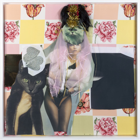 Jacqueline Fraser The Making of L’eclisse 2016, 2016; mixed media; 128 x 128 x 10 cm; enquire