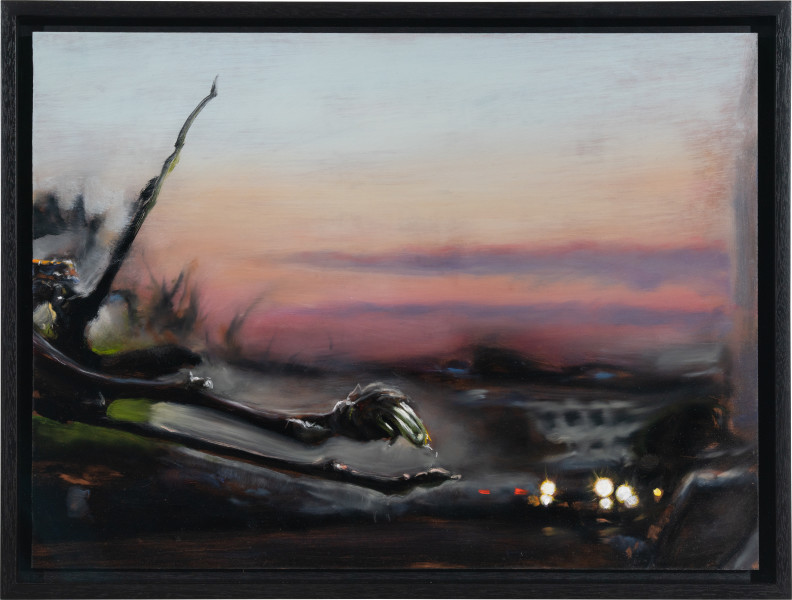 Louise Hearman Untitled #1560, 2025; oil on masonite; 45 x 61 cm; more info; enquire