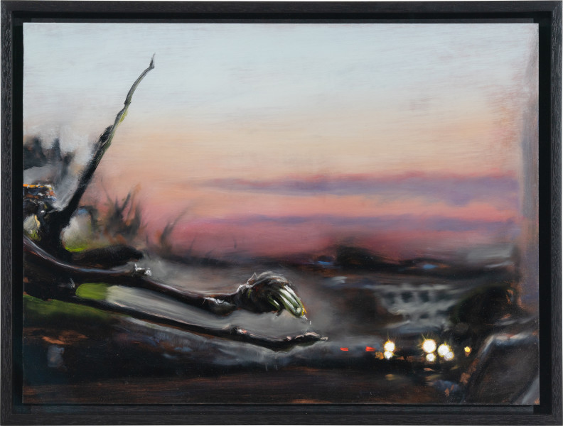 Louise Hearman Untitled #1560, 2025; oil on masonite; 45 x 61 cm; more info; enquire