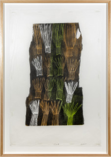 Mulkun Wirrpanda Rakay #1, 2015; relief print on mulberry paper; Edition of 25; enquire