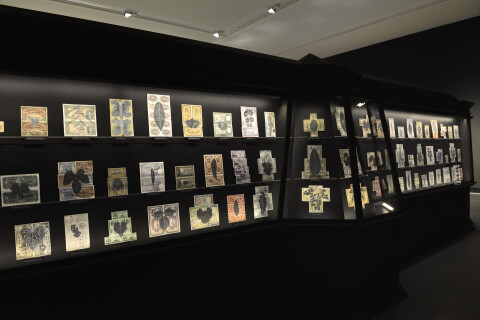 Fiona Hall When My Boat Comes In, 2003; gouache on banknotes; dimensions variable; enquire