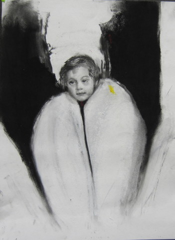 Louise Hearman Untitled #1075, 2004; pastel on paper; 35 x 23 cm; enquire
