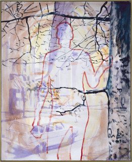 Gunter Christmann Meltdown, 1990; acrylic on canvas; 168 x 137 cm; enquire