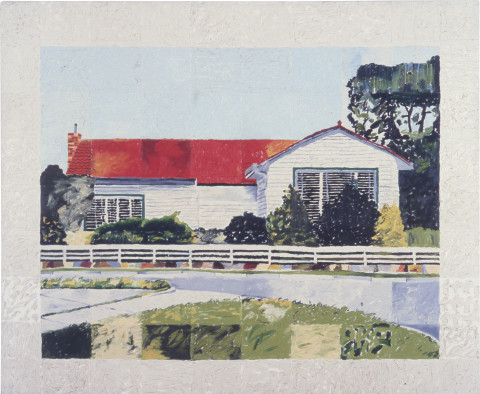 Jenny Watson House Paintings: Blackburn (large version), 1977; oil on canvas; 179 x 213 cm; enquire