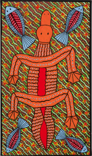 Robert Campbell Jnr Platypus, 1989; acrylic on canvas; 92 x 55 cm; enquire