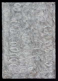 Nyapanyapa Yunupiŋu untitled, 2018; 5978-18; paint pen on clear acetate; 84 x 60 cm; enquire