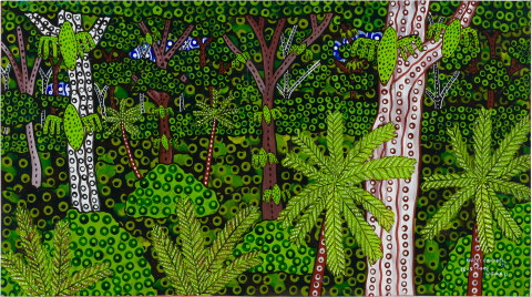 Robert Campbell Jnr Untitled 28.5.91, 1991; acrylic on canvas; 49 x 87.5 cm; more info; enquire