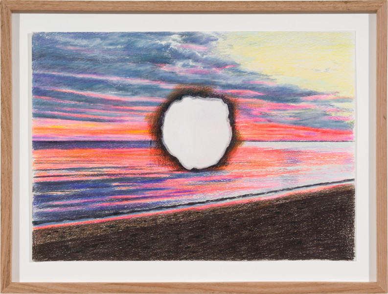 Callum Morton The Hole Story #13, 2026; pencil and gouache on paper; 30 x 42 cm; enquire