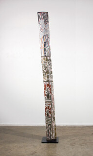 Mulkun Wirrpanda The Unknown Tree, 2015; Larrakitj; 225 cm; enquire