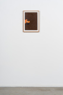 installation view; Callum Morton Door #12, 2026; pencil and gouache on paper; 42 x 30 cm; enquire