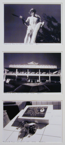 Destiny Deacon Postcard from Innisfail (2) (4) (3), 1998; 3 colour laser prints; 21 x 29.7 cm; Edition of 15; enquire