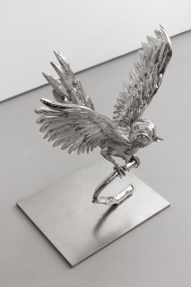 Del Kathryn Barton fly my love, 2025; stainless steel; 71 x 40 x 61 cm; Edition of 5 + 5 AP; enquire